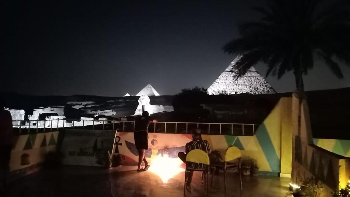Pyramids Overlook Inn Kafret el-Gabal Exteriér fotografie