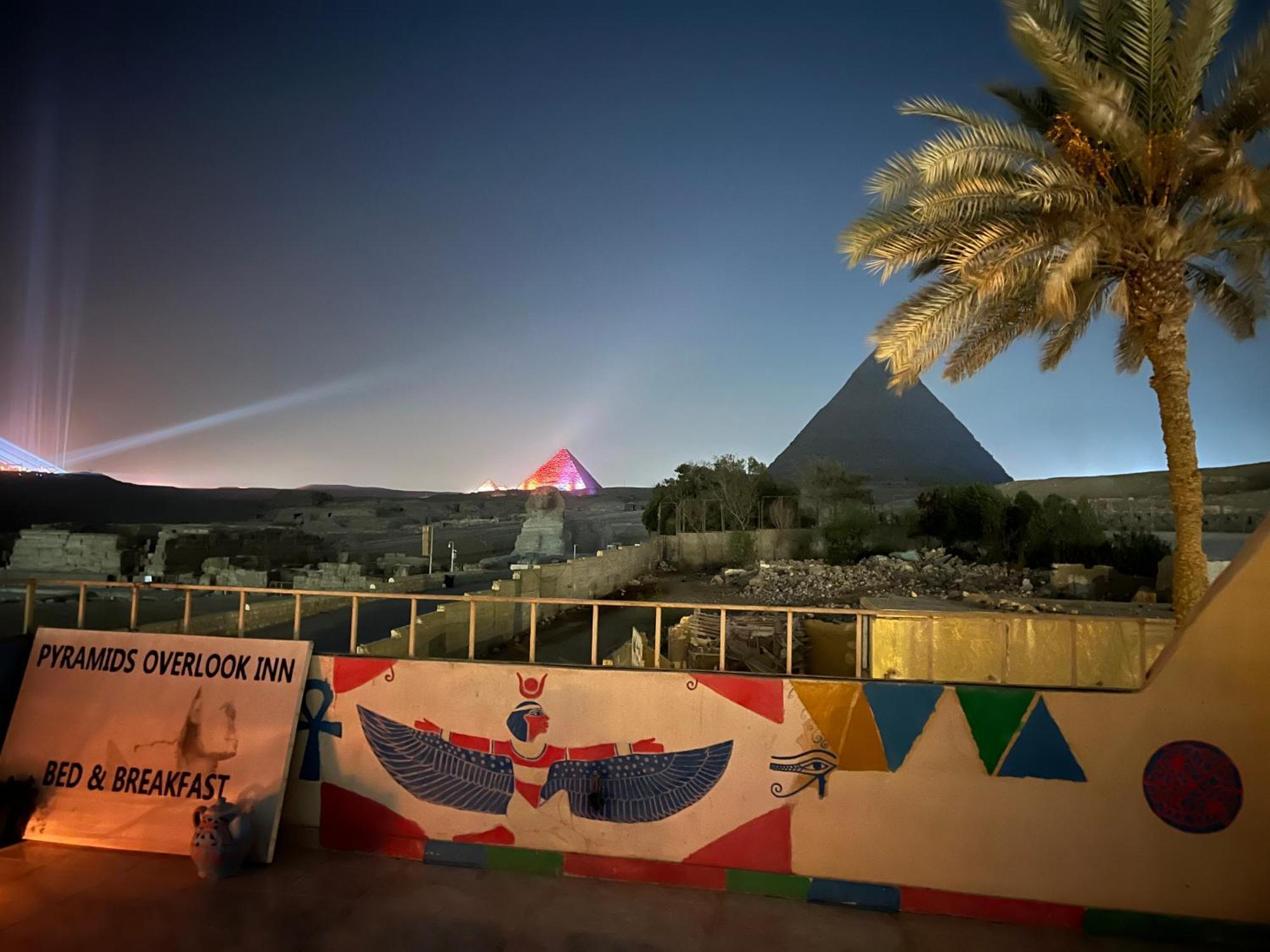 Pyramids Overlook Inn Kafret el-Gabal Exteriér fotografie