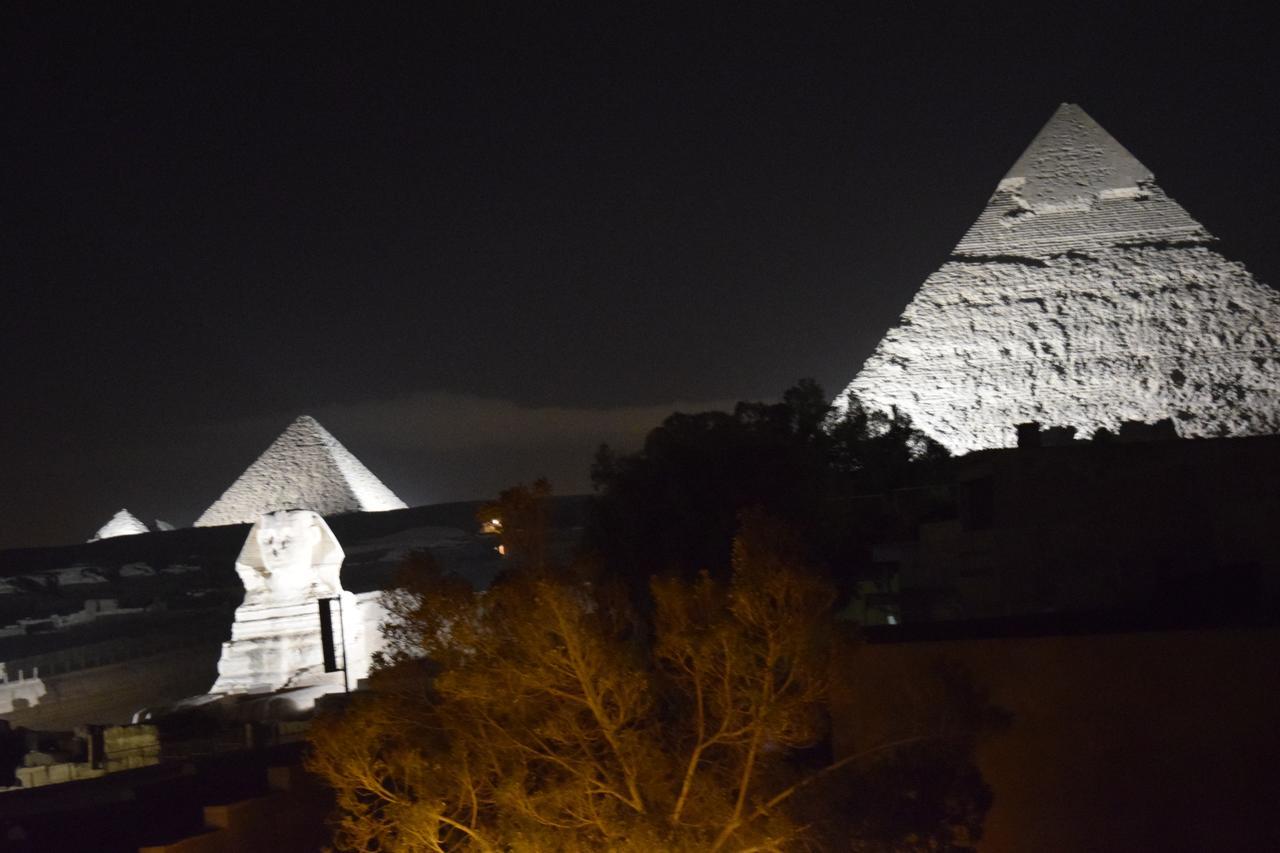 Pyramids Overlook Inn Kafret el-Gabal Exteriér fotografie