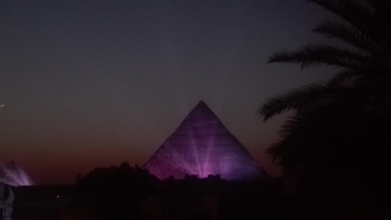 Pyramids Overlook Inn Kafret el-Gabal Exteriér fotografie