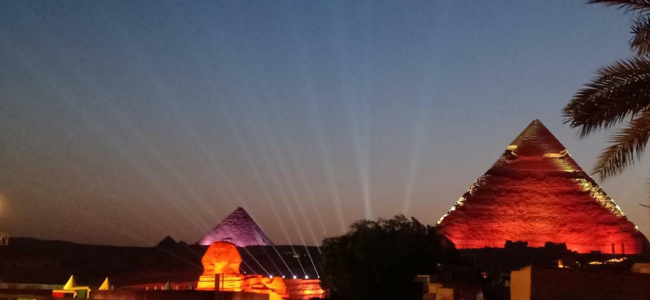 Pyramids Overlook Inn Kafret el-Gabal Exteriér fotografie