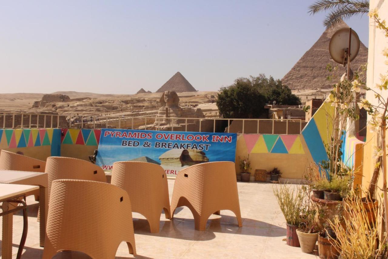 Pyramids Overlook Inn Kafret el-Gabal Exteriér fotografie